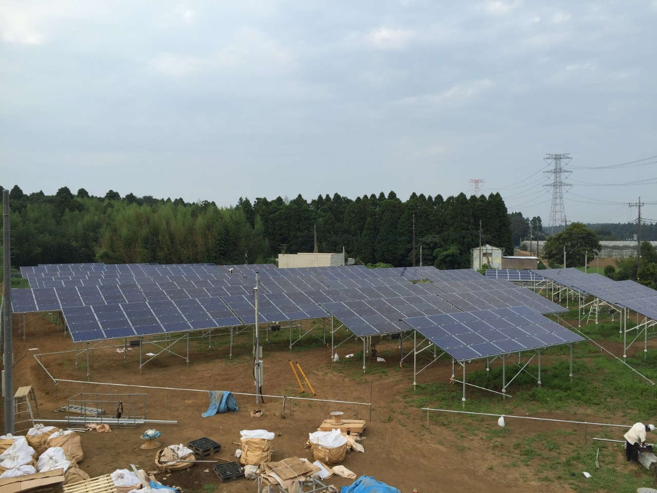 【太陽光】農地施工事例