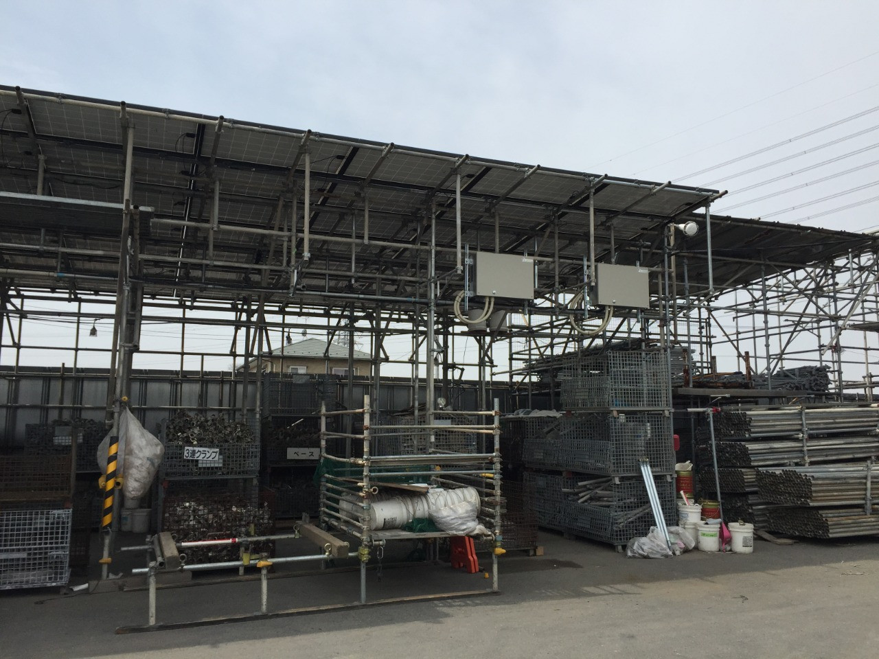 【太陽光】置き場施工事例